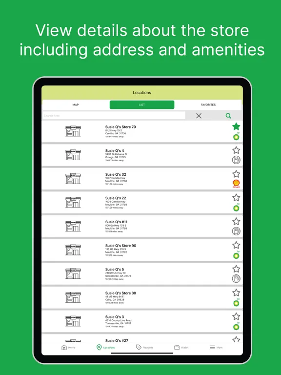 SQ Point Rewards iPad  স্ক্রিনশট