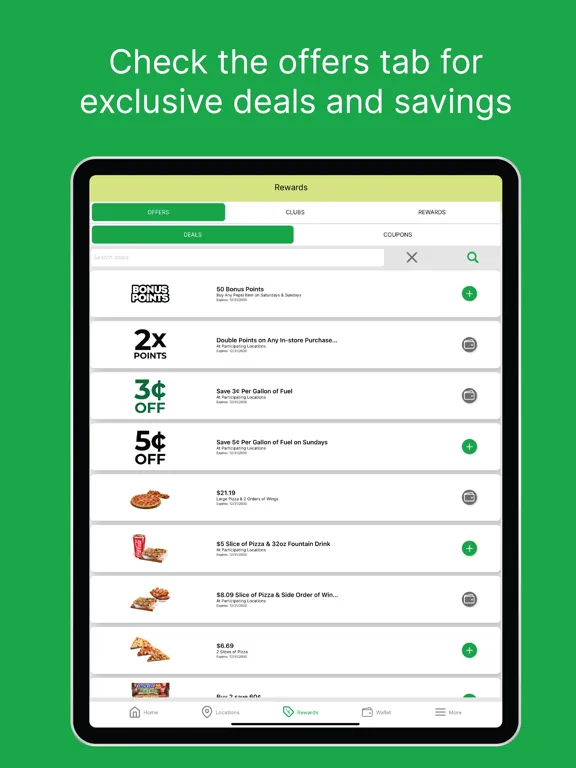 SQ Point Rewards iPad  স্ক্রিনশট