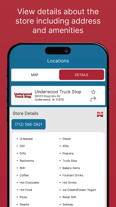 Underwood Truck Stop應用截圖