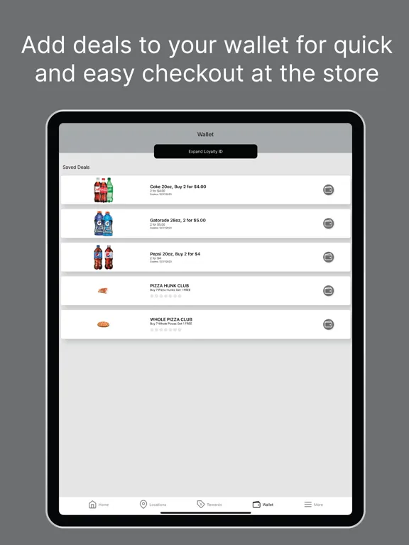 Victory Lane Fuel & Food iPad 應用截圖