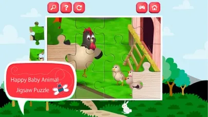 ภาพหน้าจอของ Baby Animal Jigsaw Puzzle Play Memories For Kids