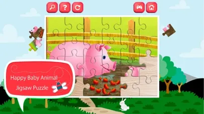 ภาพหน้าจอของ Baby Animal Jigsaw Puzzle Play Memories For Kids