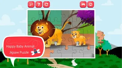 ภาพหน้าจอของ Baby Animal Jigsaw Puzzle Play Memories For Kids