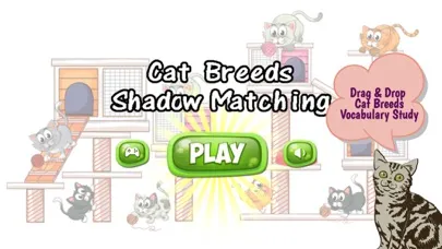 Cats And Kittens Shadow Matching Game স্ক্রিনশট