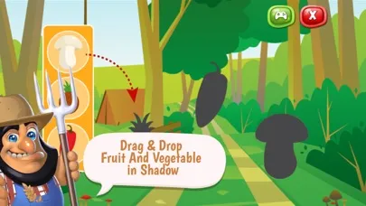 صور Fruits And Vegetable Vocabulary Puzzle Games