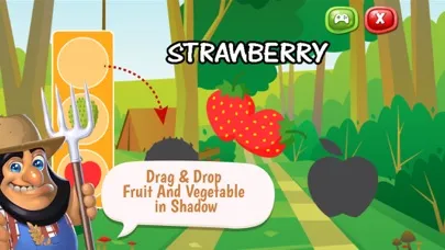 صور Fruits And Vegetable Vocabulary Puzzle Games