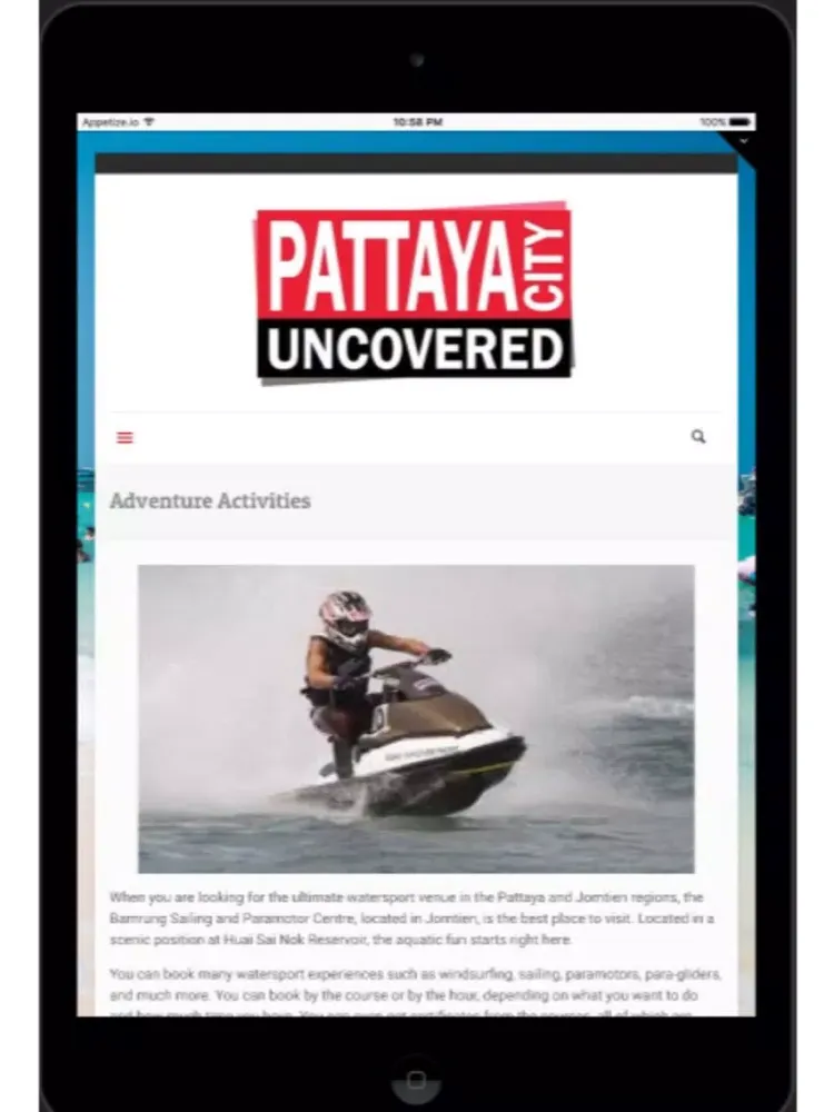 تصاویر Pattaya City Uncovered iPad 