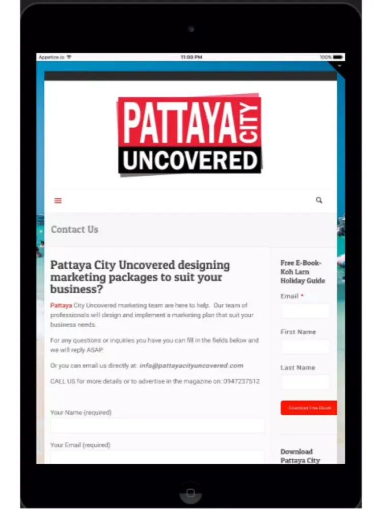 تصاویر Pattaya City Uncovered iPad 