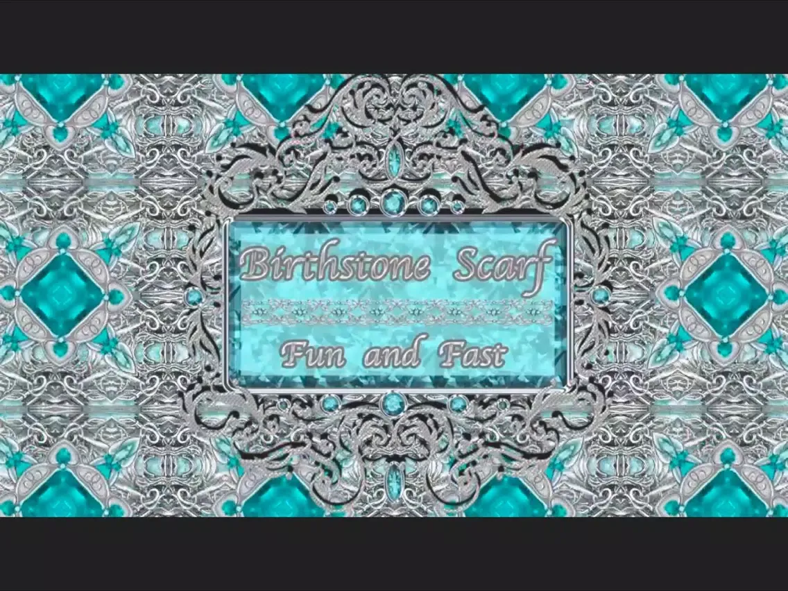 PATTCAST's March Aquamarine (Lefties) - Crochet iPad 应用截图