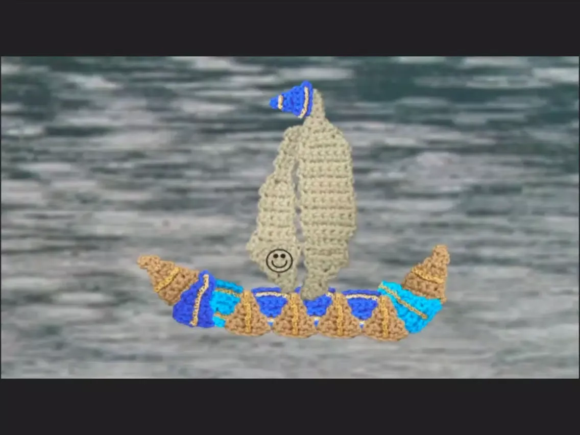 Tangkapan skrin Secrets 1-2, PATTCAST (Lefties): Pyramid crochet! iPad 