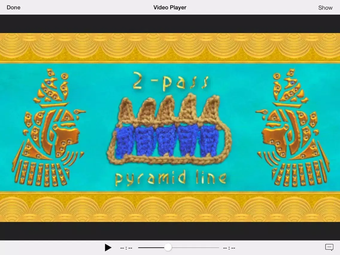 Скриншоты Secrets 2-2, PATTCAST: Pyramid crochet! iPad 