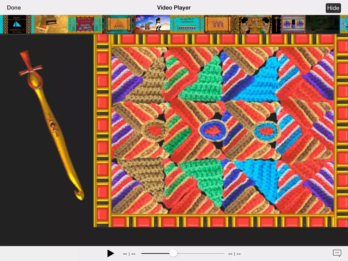 Secrets 2-3, PATTCAST (Lefties): Crochet! iPad  Screenshots