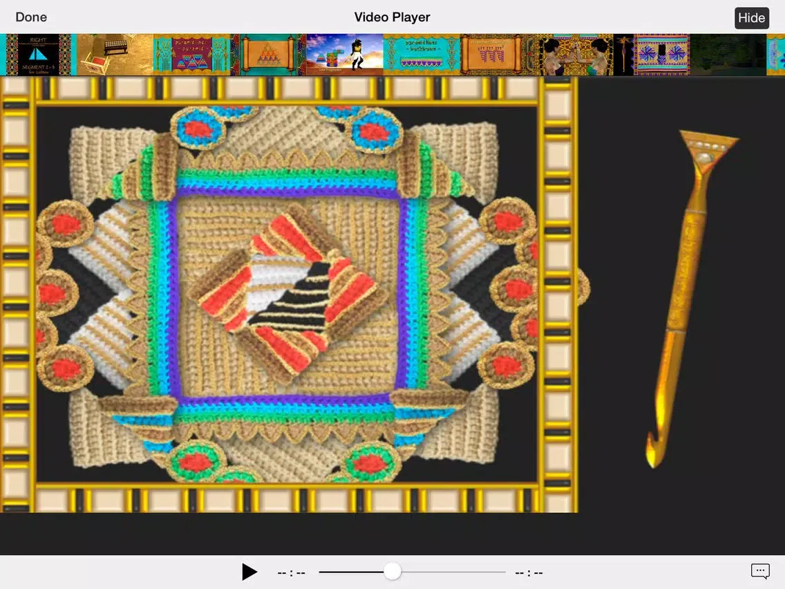Secrets 2-3, PATTCAST: Pyramid crochet! iPad  Screenshots