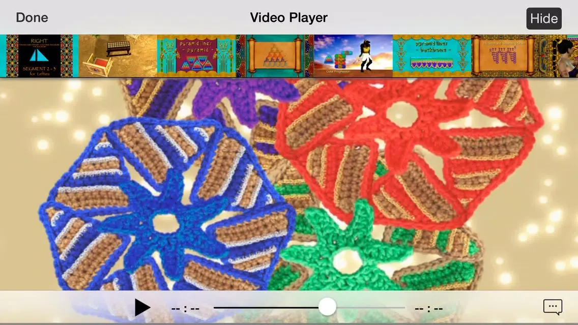 Secrets 2-3, PATTCAST: Pyramid crochet! Screenshots