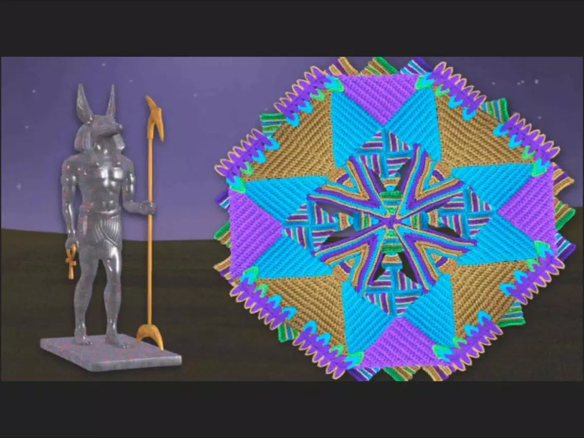 Ảnh chụp màn hình của PATTCAST Secrets 3-3: Pyramid crochet! iPad 