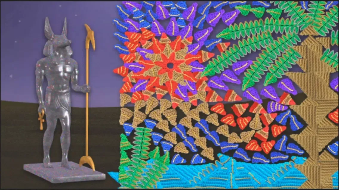 Ảnh chụp màn hình của PATTCAST Secrets 3-3: Pyramid crochet!