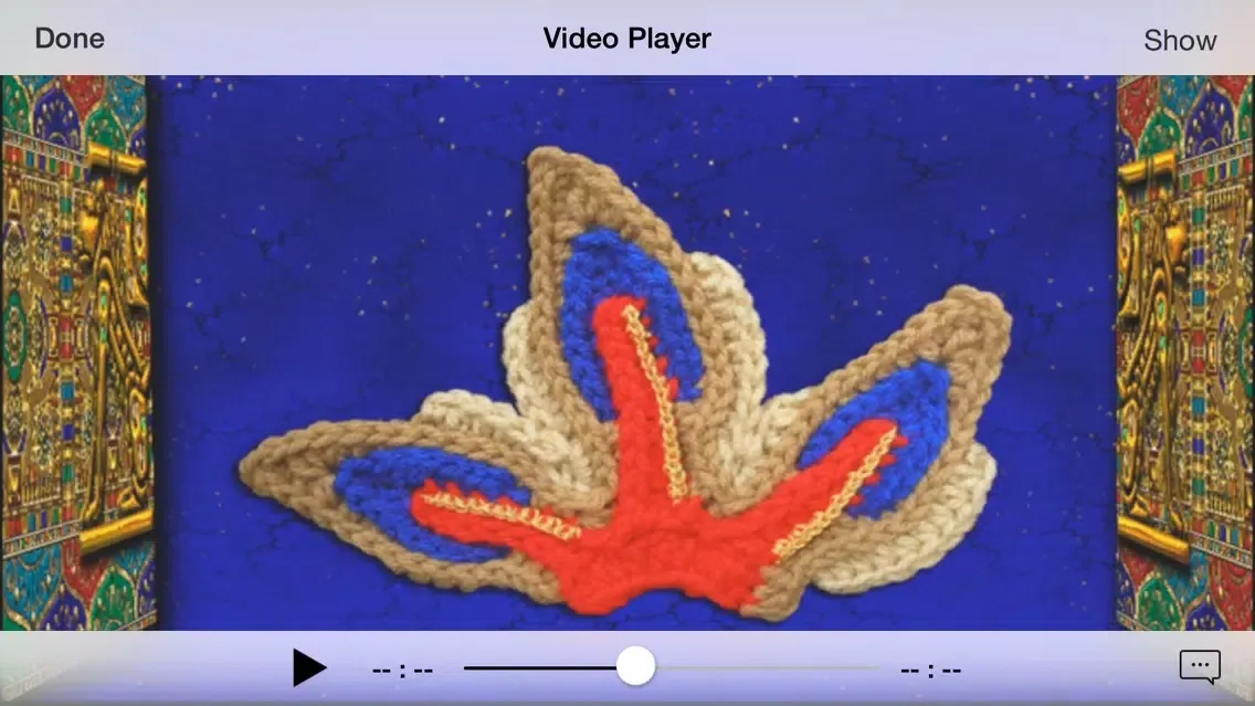 Ảnh chụp màn hình của PATTCAST Secrets 3-3: Pyramid crochet!