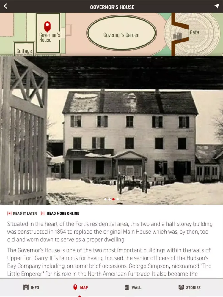 Upper Fort Garry iPad  Screenshots