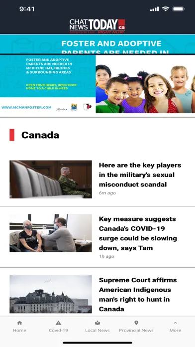 CHAT News Today Screenshots