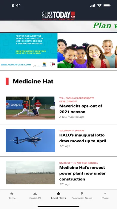CHAT News Today Screenshots