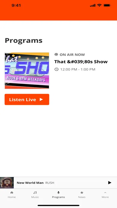 Capturas de pantalla de 107.5 Beach Radio Vernon