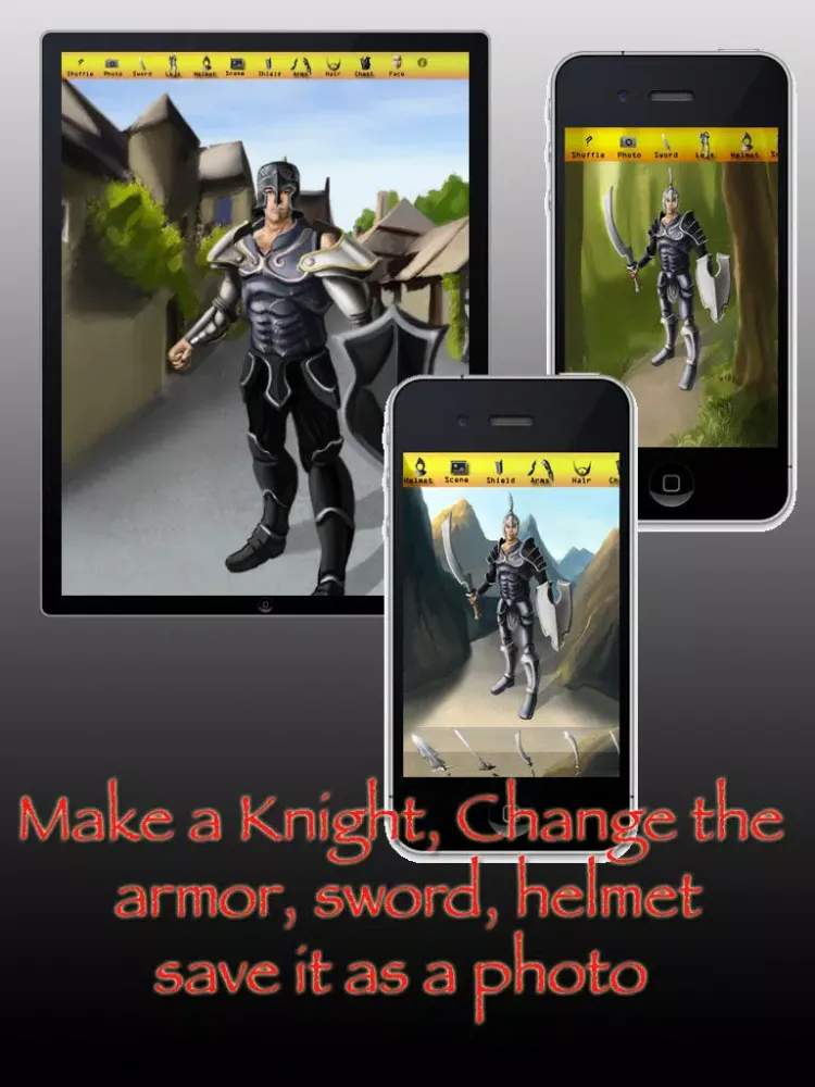 Make a Knight Free iPad  স্ক্রিনশট