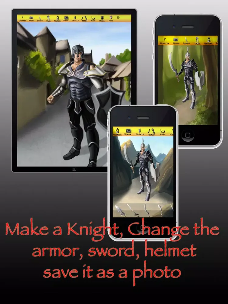 Make a Knight Free iPad  স্ক্রিনশট