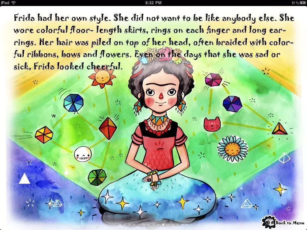 Frida's World iPad  स्क्रीनशॉट