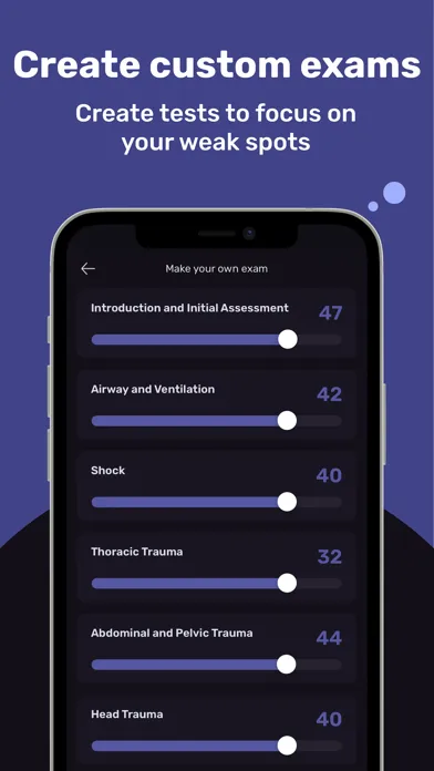 Trauma Life Support Tutor স্ক্রিনশট