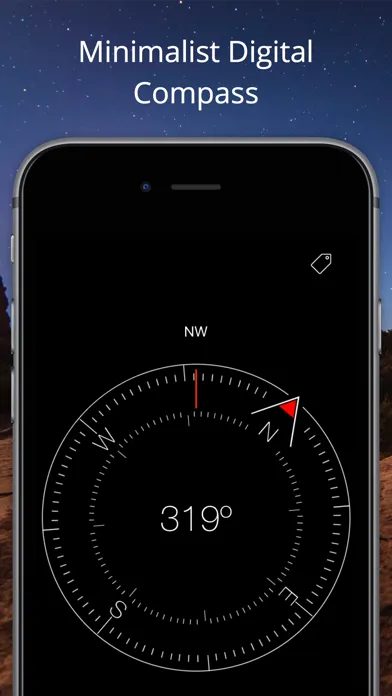 Compass Heading- Magnetic Digital Direction Finder应用截图