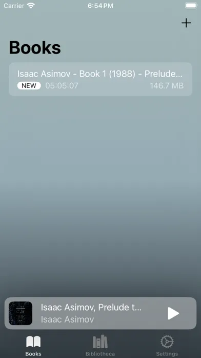 Captures d'écran de AudioBooks - MP3 & M4B player