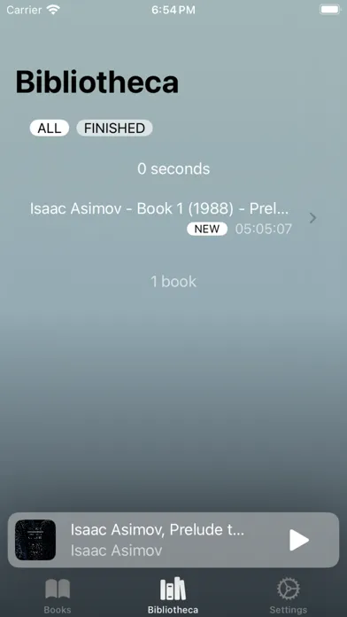 Captures d'écran de AudioBooks - MP3 & M4B player