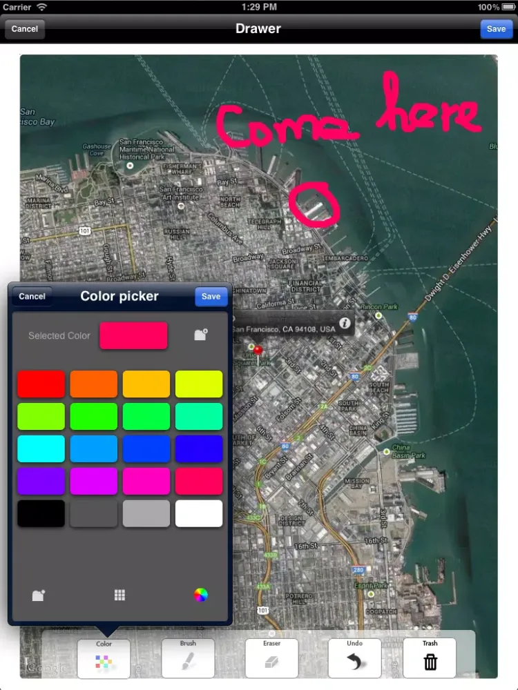 My Location Pro iPad  Screenshots