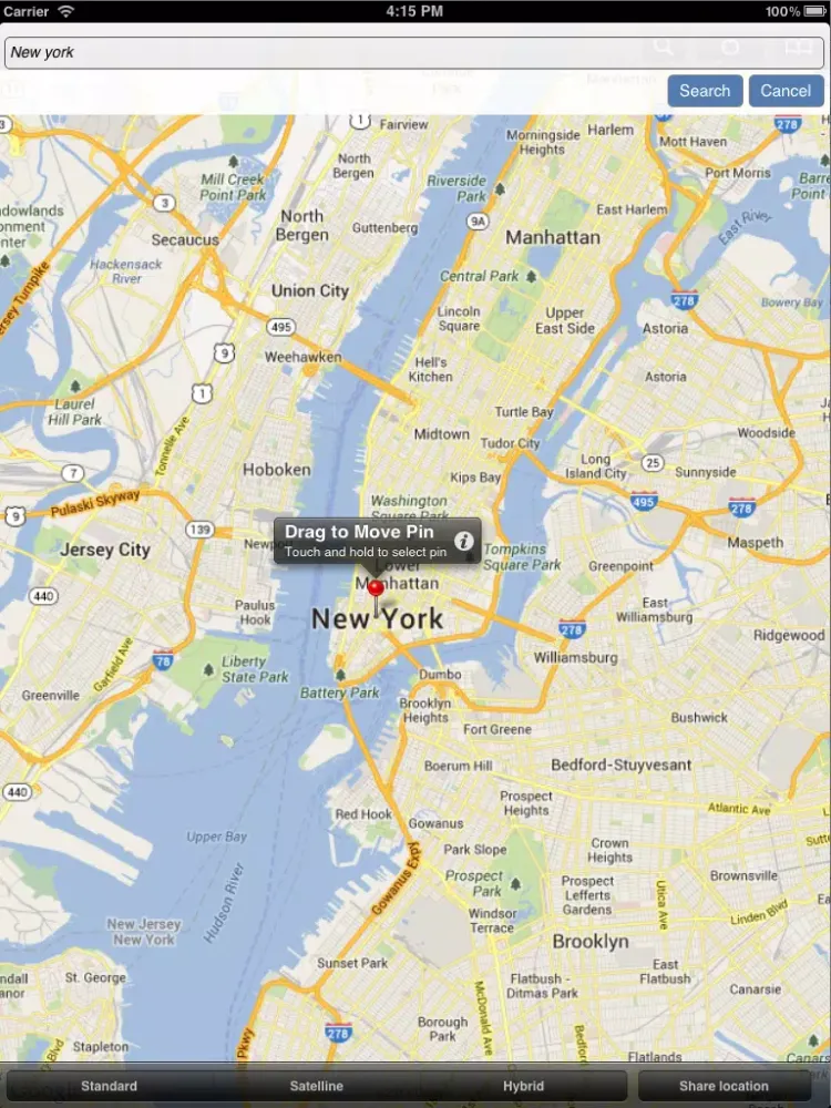 My Location Pro iPad  Screenshots