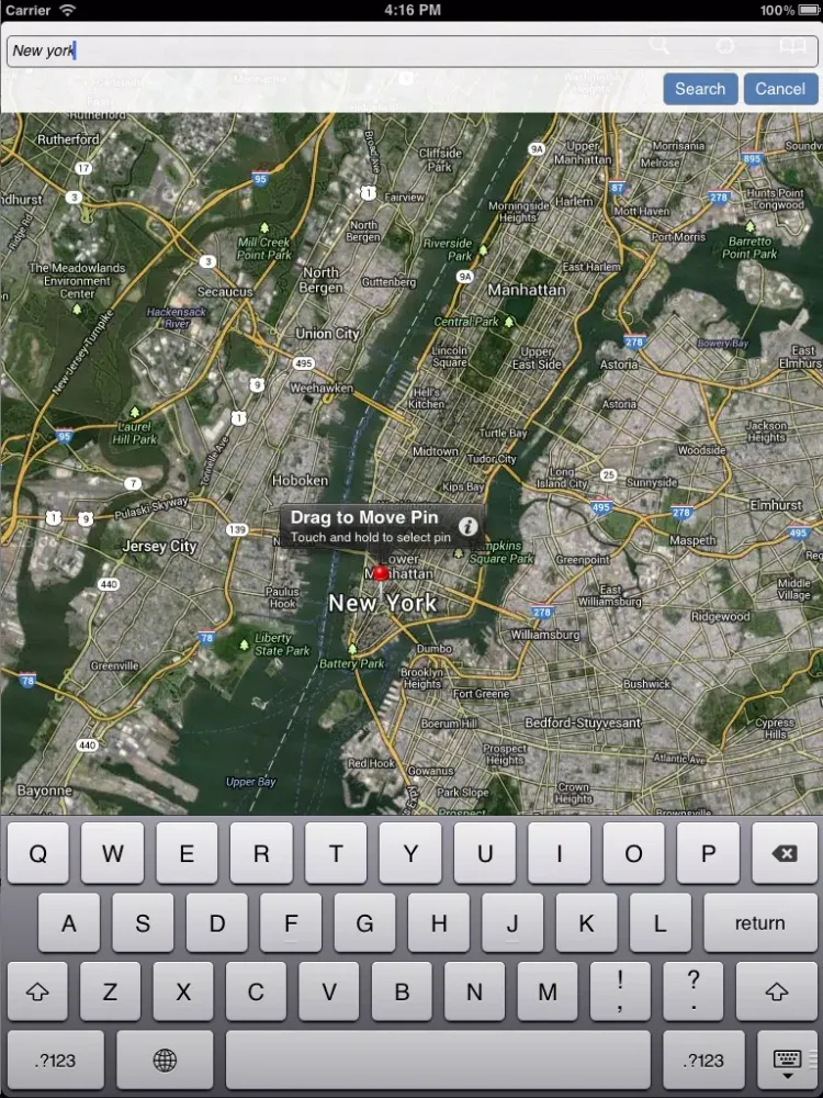 My Location Pro iPad  Screenshots