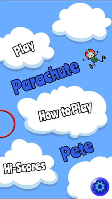 Ảnh chụp màn hình của Parachute Pete (Ad Supported)
