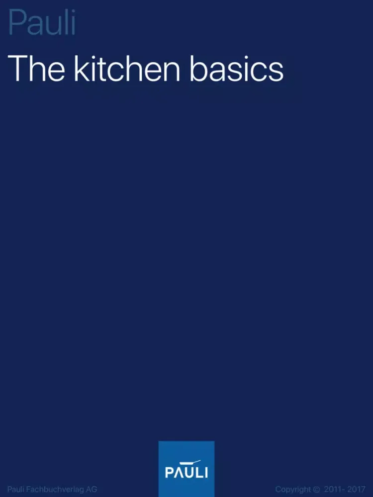 Zrzuty ekranu Pauli - The kitchen basics iPad 