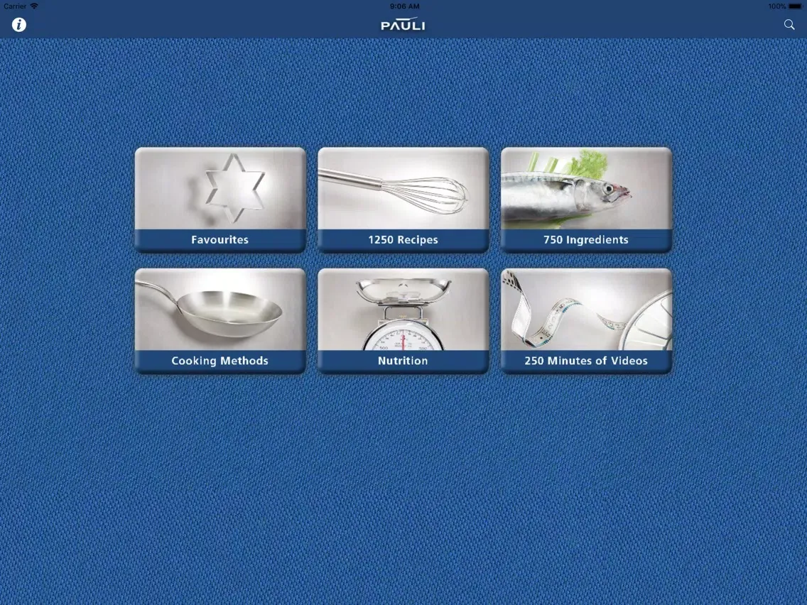 Zrzuty ekranu Pauli - The kitchen basics iPad 