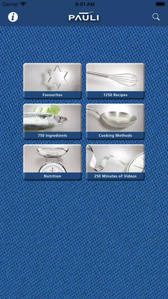 Ảnh chụp màn hình của Pauli, The kitchen basics,Lite