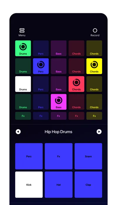 Capturas de pantalla de Loop Pads: DJ music beat maker