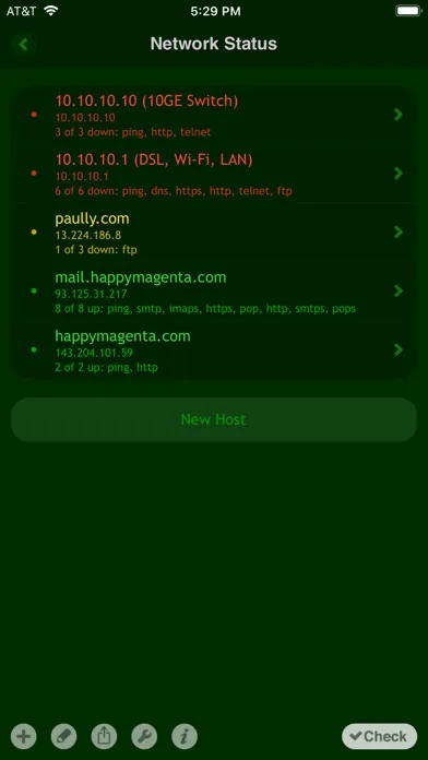 Net Status - Server Monitor Screenshots