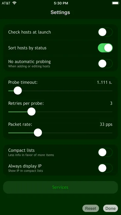 Net Status - Server Monitor Screenshots