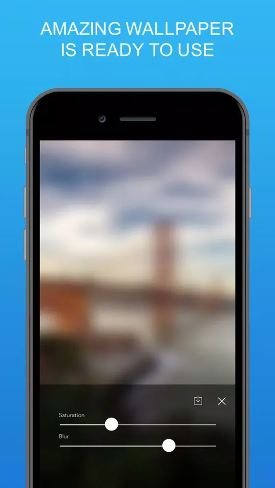 Zrzuty ekranu Blur Wallpaper Effects
