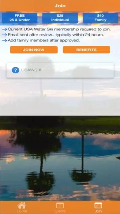 Tangkapan skrin Ski Club of the Palm Beaches