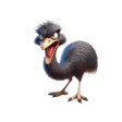 Angry Emu Stickers