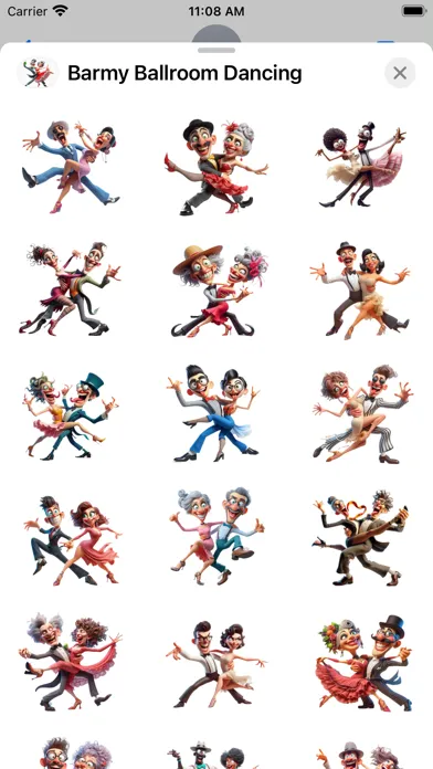 Ảnh chụp màn hình của Barmy Ballroom Dancing