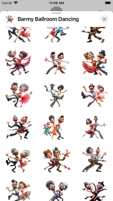 Ảnh chụp màn hình của Barmy Ballroom Dancing