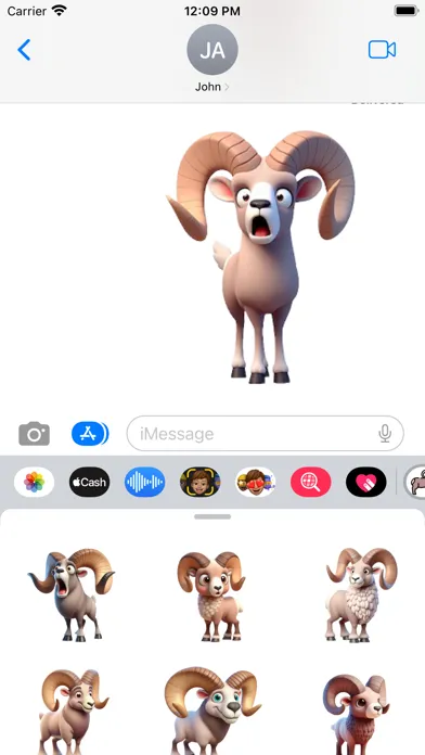 Bighorn Sheep Stickers スクリーンショット