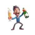 Champagne Stickers Champagne Stickers