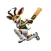 Cricket Springbok Stickers